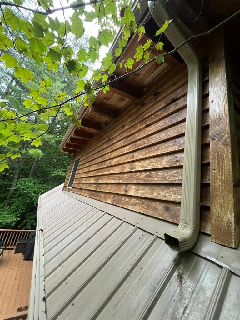 Decks painting project — Custom Painting of Asheville Inc