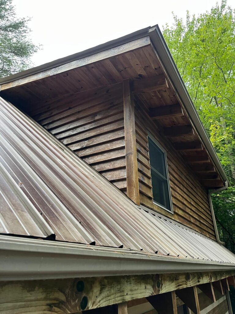 Exterior painting project — Custom Painting of Asheville Inc
