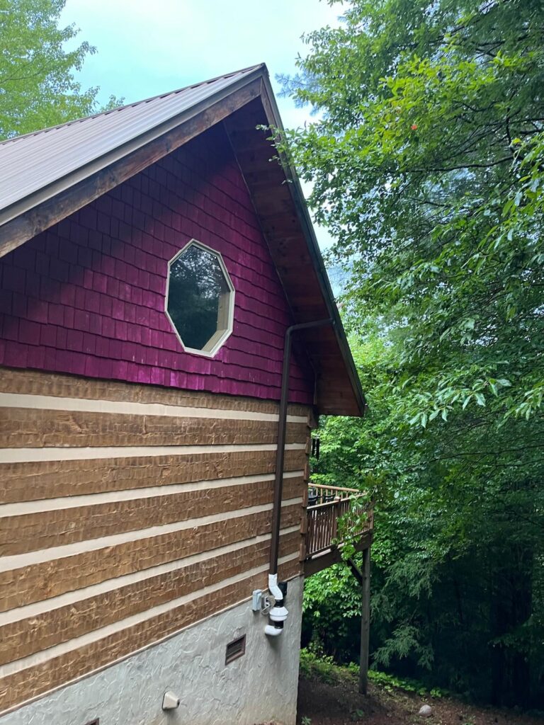 Decks painting project — Custom Painting of Asheville Inc