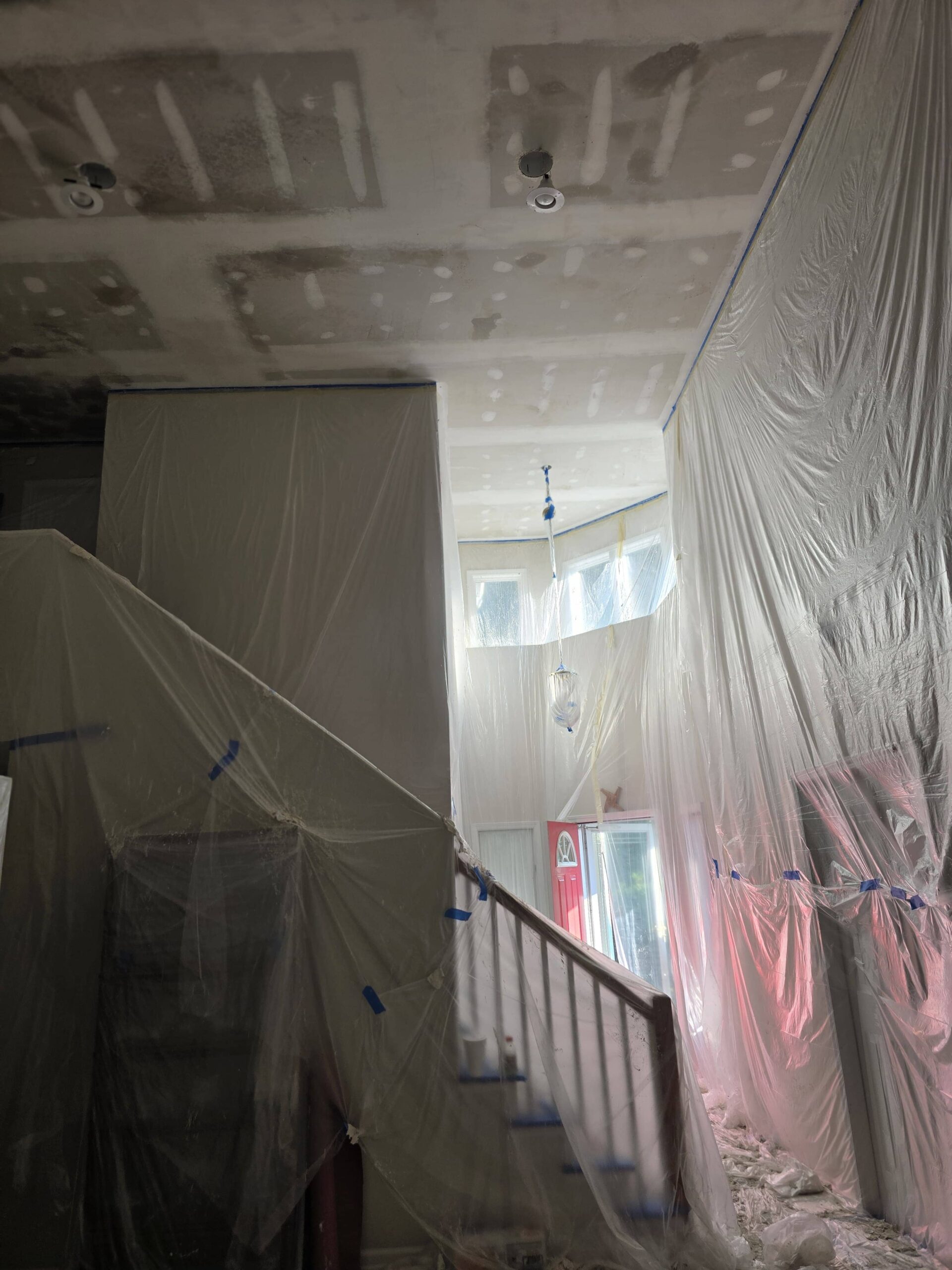 Exterior painting project — Custom Painting of Asheville Inc