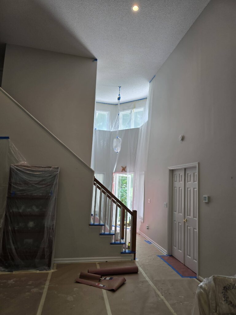Interior painting project — Custom Painting of Asheville Inc