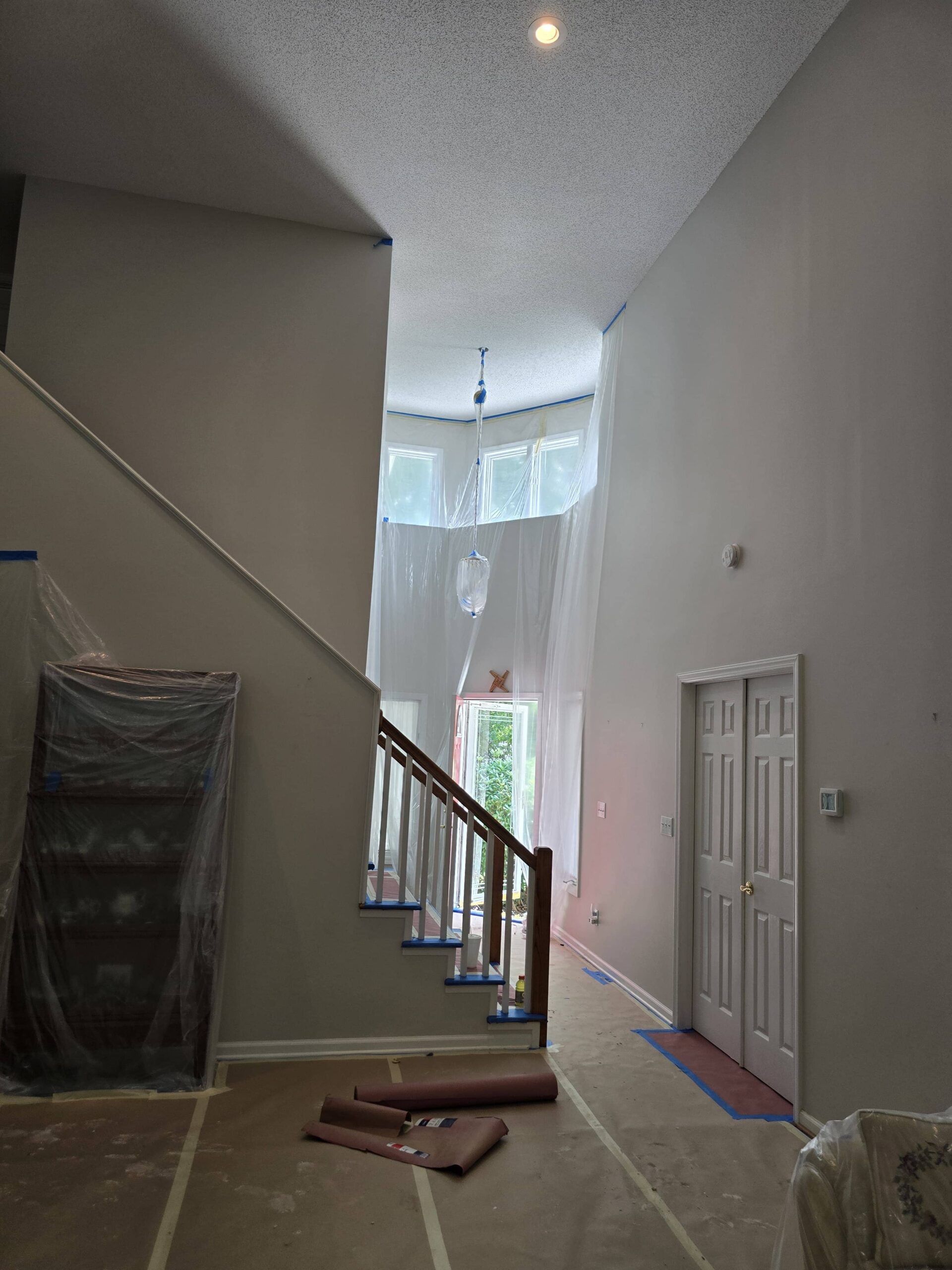 Decks painting project — Custom Painting of Asheville Inc
