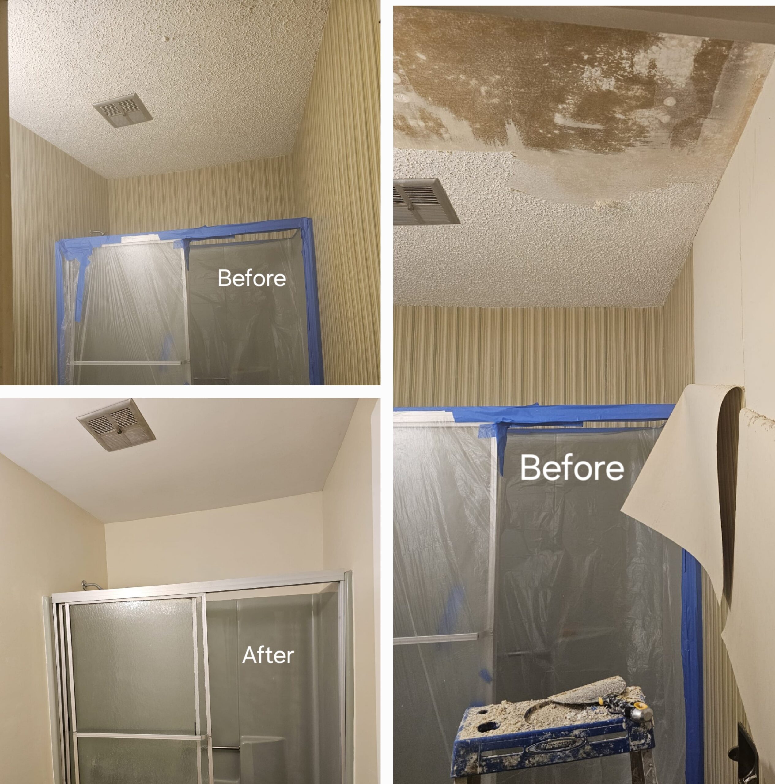Exterior painting project — Custom Painting of Asheville Inc