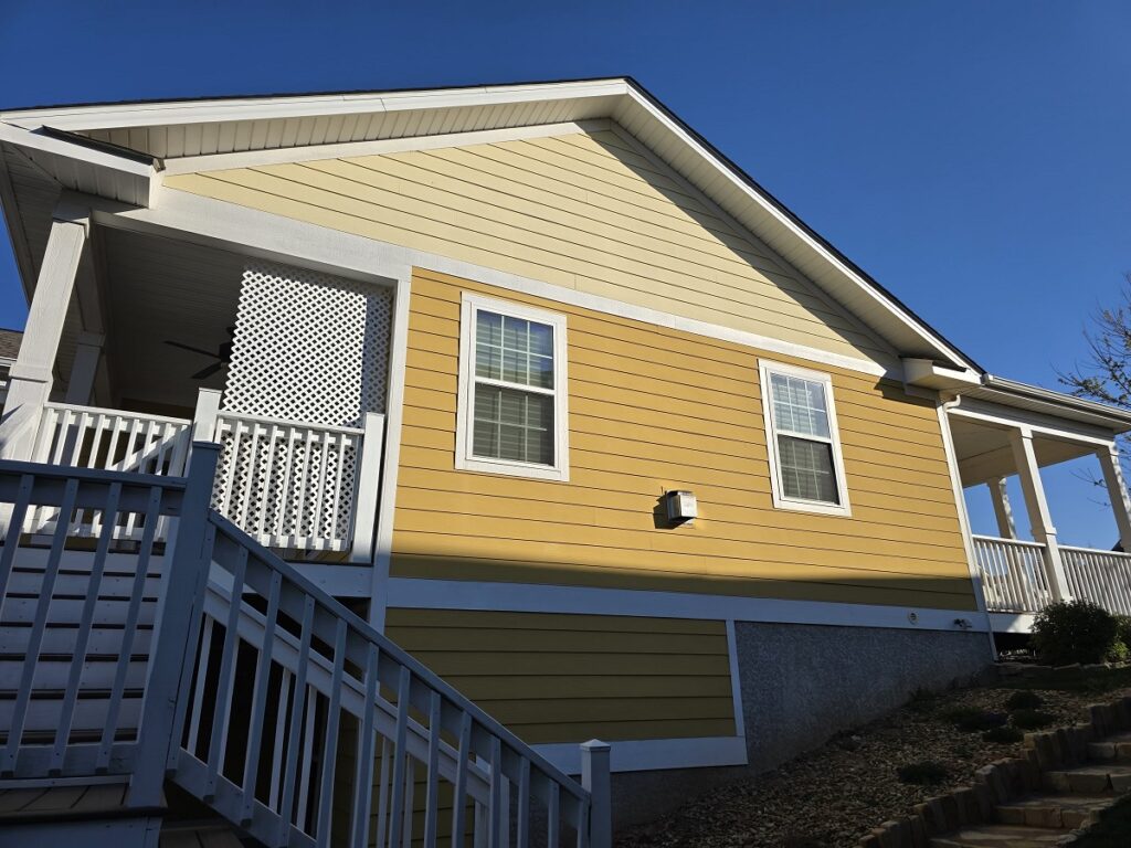 Painting job in Swannanoa, NC — Custom Painting of Asheville Inc