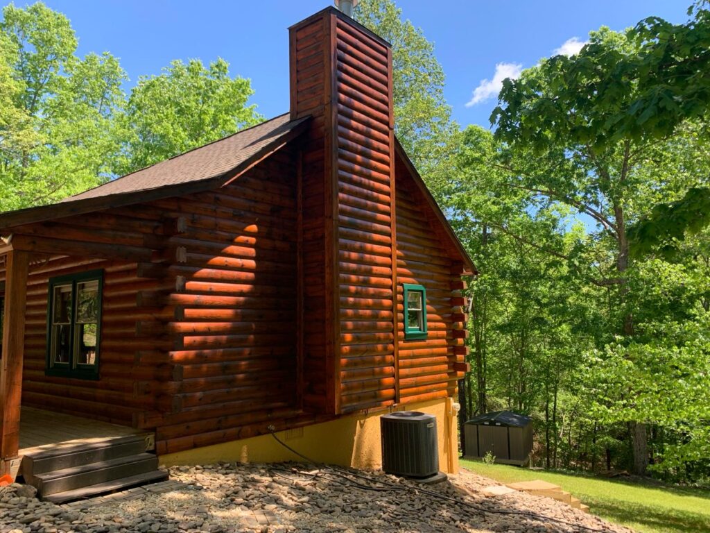 Painting job in Clyde, NC — Custom Painting of Asheville Inc