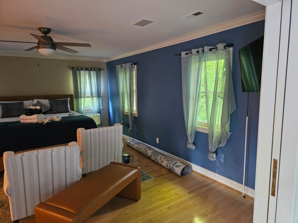 Fence Painting — Custom Painting of Asheville Inc