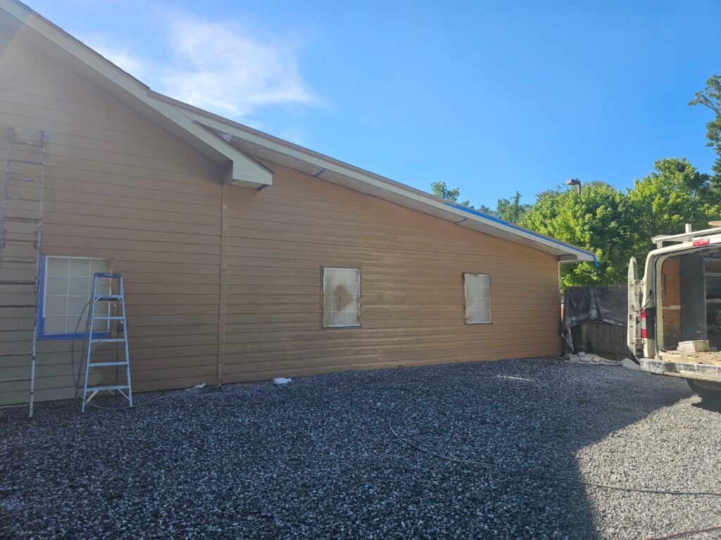 Painting work in Wolf Laurel, NC — Custom Painting of Asheville Inc