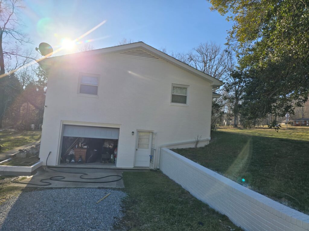 Deck Staining prep — Custom Painting of Asheville Inc