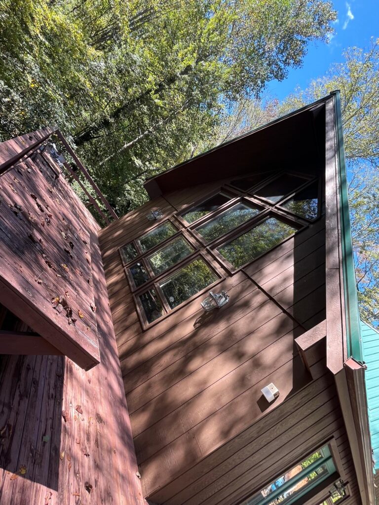 Painting job in Weaverville, NC — Custom Painting of Asheville Inc