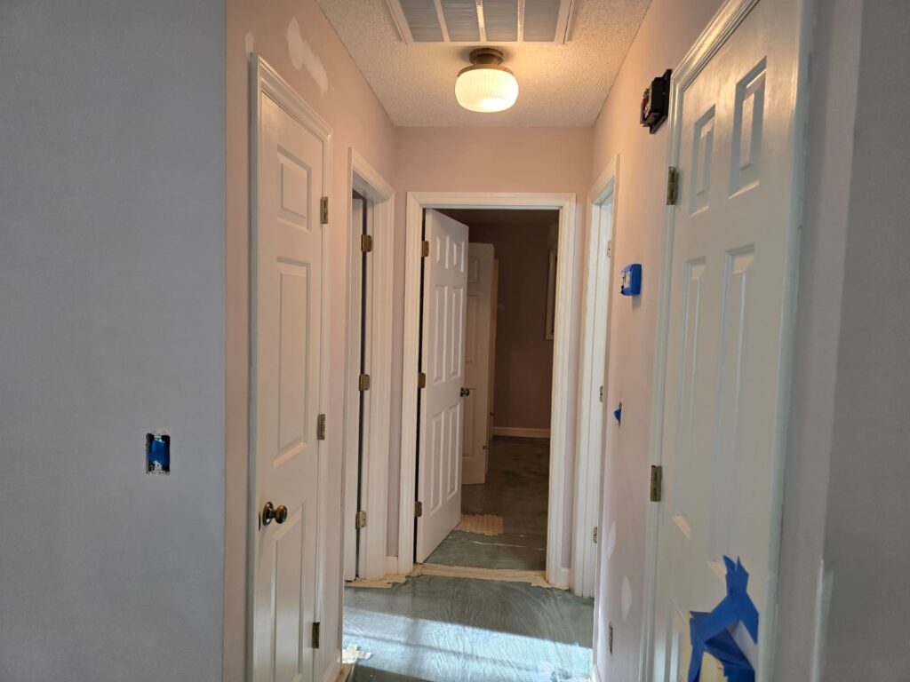 Painting work in Clyde, NC — Custom Painting of Asheville Inc