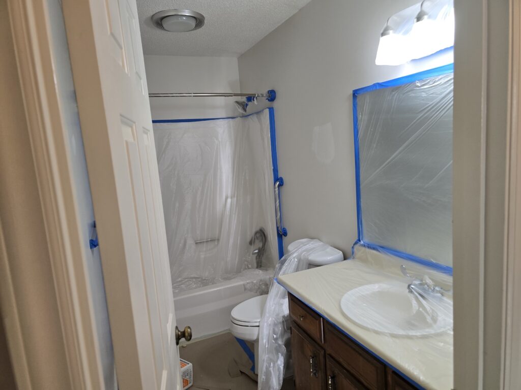 Painting job in Black Mountain, NC — Custom Painting of Asheville Inc