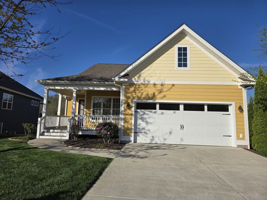 Painting job in Old Fort, NC — Custom Painting of Asheville Inc